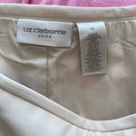 Liz Claiborne  Cream Off White Everyday Essential Slacks Size 10 Photo 5