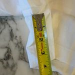 Quince NWT  100% European Linen High Waisted White  Shorts Sz XL Photo 9