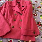 The Limited  Double-Breasted  Wool Barbiecore Coat Business Casual Blazer Photo 3