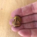 Football Earrings Helmet Metal Vintage Sports Photo 7