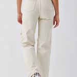 PacSun Off White Almost Tan Boyfriend Widely jeans Sz 24 Photo 3
