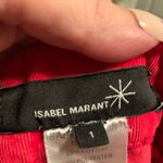Isabel Marant  LOW RISE U TURN Red corduroy skinny pants fall 300$ casual boho Photo 1