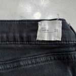 Hudson Jeans Women's Black Skinny Crop Cuff Denim Pants Size 31‎ Photo 3