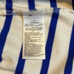 Banana Republic  Women Stripe Bell Sleeve Boat Neck Top Casual Beach Nautical M # Photo 7