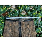 W By Worth  Stunning Brown Snakeskin Zip-up Pencil Skirt Sz 2 Photo 6