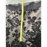 Liz Claiborne  Career Black Velvet Floral Pants‎ Women’s Size Large Photo 7