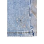 I am gia I.AM.GIA Carter Top in Denim Blue Medium New Womens Strapless Tube Bandeau Photo 4