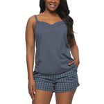 Felina Women's 4-piece PJ Set t-shirt, tank, short, pants Photo 3