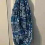 Infinity‎ Scarf Circular Neck Scarf HIJAB Shawl Wrap Boho Blue Photo 0