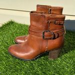 Sofft Wyoming Ebano brown leather ankle boo Size 7.5 Photo 1