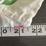 Laura Ashley Linen Large Floral Peasant Top Puff 3/4 Sleeve Blouse Ditsy Girly Photo 4