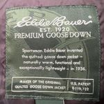 Eddie Bauer  Goose Down Puffer Vest Womens M Pink Brown Plaid Preppy Gorpcore Photo 11