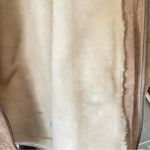 st. john's bay Vintage 90s St. John’s Bay Suede Leather Faux Fur Trim Hooded Jacket Coat Photo 10