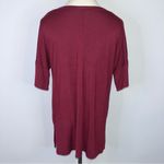 SEW IN LOVE Wine Red V Photo 7