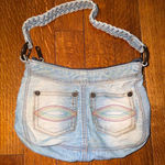 Vintage Y2K Abercrombie 1892 denim mini purse bag Blue Photo 0