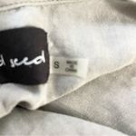 Mustard Seed Womens S Gray Sleeveless Ruffle Dress Spaghetti Straps Minimalist Photo 8