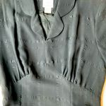 Vintage fit and flared black dress sz 10 Photo 3