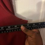 Lane Bryant Plus Size 22/24 Burgundy Swing Dress Knee Length Eyelash Lace Women Photo 6