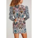 Maria Cher NWT Besalu Rosario Short Dress Size Small Blue Photo 2