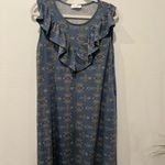 Blue Patterned Aztec Print Sleeveless Dress size L by perfect peach Size L Photo 1