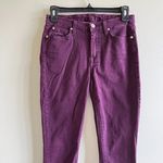 7 For All Mankind 7 For All Mankind Pink Au0353256a Skinny Jeans Maroon Pants Womens Size 27 Photo 1
