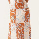 Peppermayo  Aster Bloom Maxi Dress Orange Size 4 NWT IN PACKAGE Photo 0