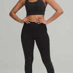 Lululemon  Lunar New Year Black Tiger Set Wunder Under Leggings Energy Bra Size 4 Photo 0
