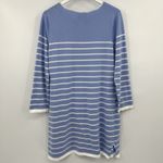 Sail To Sable STS Blue White Striped Sweater Dress 3/4 Length Sleeves Size XL Photo 4