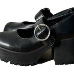 Current Mood Shoes Women 6 M Black Mary Jane Platform Chunky 90s Y2K Grunge Goth Photo 0