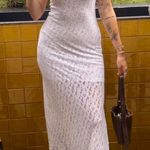 Aerie  white maxi lace dress Photo 0