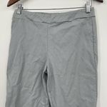 Habitat  gray pull on flat front stretch waist pants career casual size small Photo 1