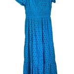 Anthropologie NWT  The somerset Maxi Dress: Eyelet Edition Blue Size XS Photo 1