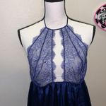 Victoria's Secret Victoria’s Secret blue lace sexy open baby doll lingerie Photo 1