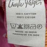 Charlie Paige  Floral‎ Top Shirt Size XL Floral Babydoll Pink Beach Resort NWT Photo 5