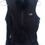 The North Face  Vest Womens Sz Small Black Fleece TKA 100 Full Zip Sleeveless Photo 0
