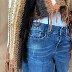 ZARA  Black and Brown Striped Crew Neck Sweater Photo 3