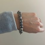 Bella Ruiz Tibetan Dzi Bead Bracelet Toggle‎ Closure Casual Boho Chic Tan Photo 2