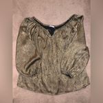 MES DEMOISELLES Paris Gatsby gold tunic blouse summer evening designer boho $300 Size undefined Photo 2