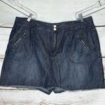 Lane Bryant Size 22 Blue Denim Jean Skort - Skirt w/ Shorts Photo 0