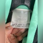 Adidas Vintage 80s  Black and Teal Mesh Lined Track Jacket Size M Photo 3