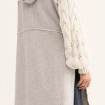 Free People  over the rainbow knit oversized long hoodie pullover Photo 1