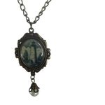 Lighthouse Cameo Pendant Necklace Pirate Steampunk Costume Jewelry Gift Photo 1