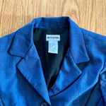 Perceptions Vintage Deadstock Short Blue Blazer Jacket Womens Large Photo 2