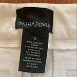 Cynthia Rowley | Cropped White Pants Size 0 Photo 3