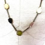 Loft  gold tone colorful beaded necklace Photo 1