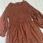Roolee  Rust Floral Dress Photo 6