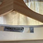 Patrizia Luca Oversized Caftan Tunic Top Blouse White NWT Size O/S One Size Photo 4