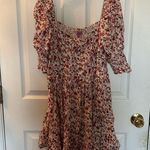 Miami Francesca’s Floral Puff Sleeve Dress Photo 0