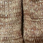 Sherpa Lined Sloth Slippers Socks Brown Size Medium Photo 2