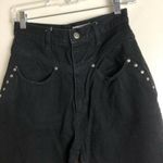 V Cristina Vintage 80's High Waist Black Mom Jeans Size 9 Photo 4
